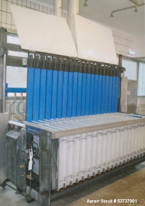 Used APV Jackson Vertical Block Freezer – Type 20 Series | 1600 kg Capacity | 20 Station | Food Grade | Built 1991