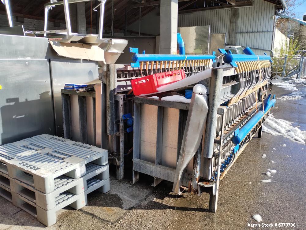 Used APV Jackson Vertical Block Freezer – Type 20 Series | 1600 kg Capacity | 20 Station | Food Grade | Built 1991