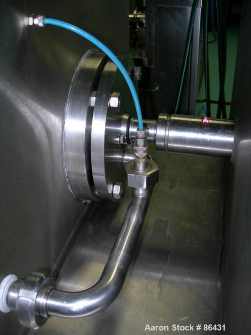 Used Soren Model MS300 Continuous Ice Cream Freezer. Hourly capacities for ice cream are minimum 20 GPH and maximum 80 GPH. Hourly capacities for mix are minimum 88 pounds per hour to maximum 330 pou...