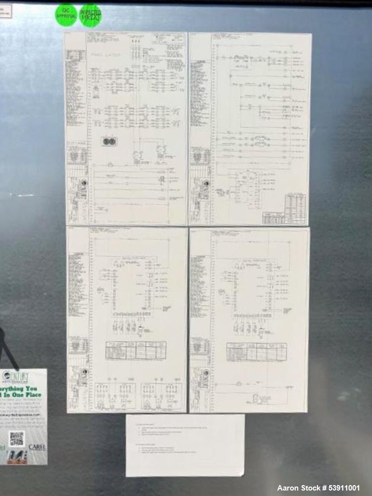 Used IQF Freezer System with Century Refrigeration Unit and Shaker/Sifter Setup
