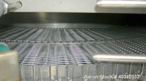 Used BOC Gases liquid nitrogen spiral freezer, model KF20.CR175SS, 304 stainless steel. Approximately 20" wide belt. Designed to cool from ambient to operating temperature in less then 1 hour, maximu...