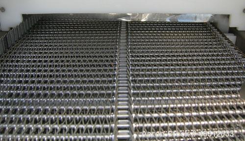 Used-BOC Gases liquid nitrogen spiral freezer, model KF20.CR175SS, 304 stainless steel. Approximately 20" wide belt. Designe...