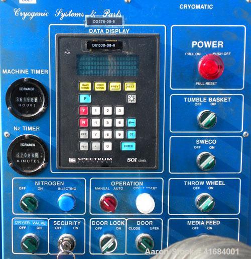 Used Cryogenic Systems High Speed Cryogenic Shot Blast Deflashing Machine