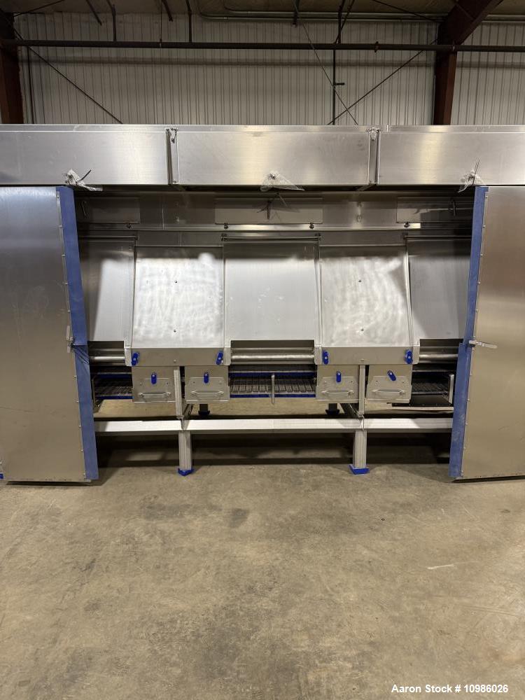 Unused DSI Dantech Ultraflow Max Industrial Crust Freezer – 1350 lbs/hr, Built 2022