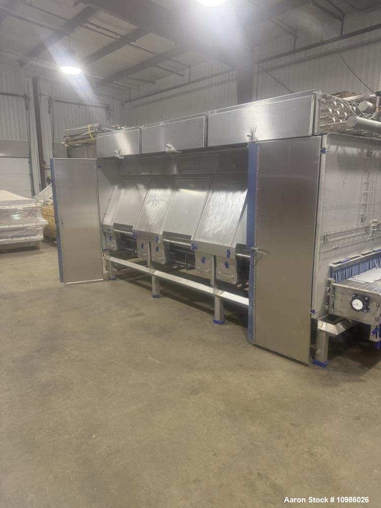 Unused DSI Dantech Ultraflow Max Industrial Crust Freezer – 1350 lbs/hr, Built 2022