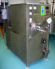 Used Soren Model MS300 Continuous Ice Cream Freezer. Hourly capacities for ice cream are minimum 20 GPH and maximum 80 GPH. Hourly capacities for mix are minimum 88 pounds per hour to maximum 330 pou...
