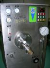 Used Soren Model MS300 Continuous Ice Cream Freezer. Hourly capacities for ice cream are minimum 20 GPH and maximum 80 GPH. Hourly capacities for mix are minimum 88 pounds per hour to maximum 330 pou...
