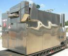 Used-BOC Gases liquid nitrogen spiral freezer, model KF20.CR175SS, 304 stainless steel. Approximately 20