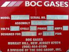 Used BOC Gases liquid nitrogen spiral freezer, model KF20.CR175SS, 304 stainless steel. Approximately 20