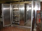 Used Liquid Carbonic Blast Freezer.Hammond and Martini electrical control panel.Double door upright blast freezer to handle two racks at a time.Stainless steel.CO2 or Liquid Nitrogen hookup required.