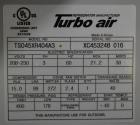 Used- Turbo Air Refrigerator Manufacturer Model TS045XR404A3 Condensing Unit. 4.5HP. Low Temperature. Scroll Comp Condensing...