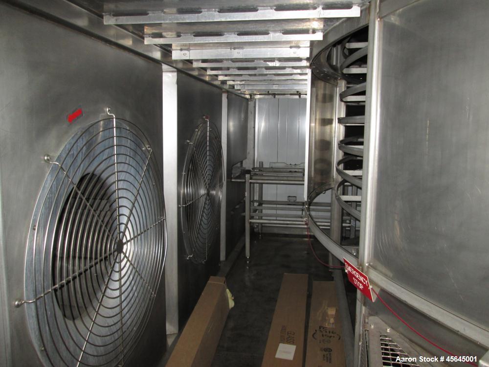 Used Aero Spiral Freezer, food grade constructio