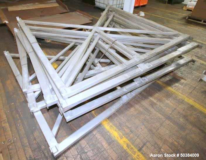 Used I.J. White Spiral Freezer Parts, with Stainless Steel Framing, Drive, and Stainless Steel Carousel.