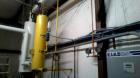 Used RMF Spiral Freezer, Model 2414-47-CCW18. 24“ wide belt, 14.5 active tiers. Useable belt width: 23”. Belt specification: E-2 Omniflex. Active belt length: 583 linear feet. Total belt length: 698 ...