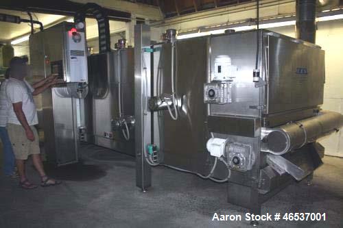 Used CES Multi Pass (Three Tiers) Immersion Liquid Nitrogen Tunnel