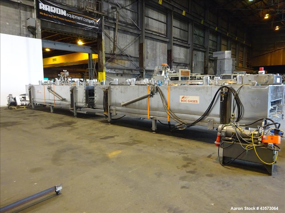Used BOCS Gases Kwikfreeze System Nitrogen Freeze Tunnel, Model KFT50X40HYD.