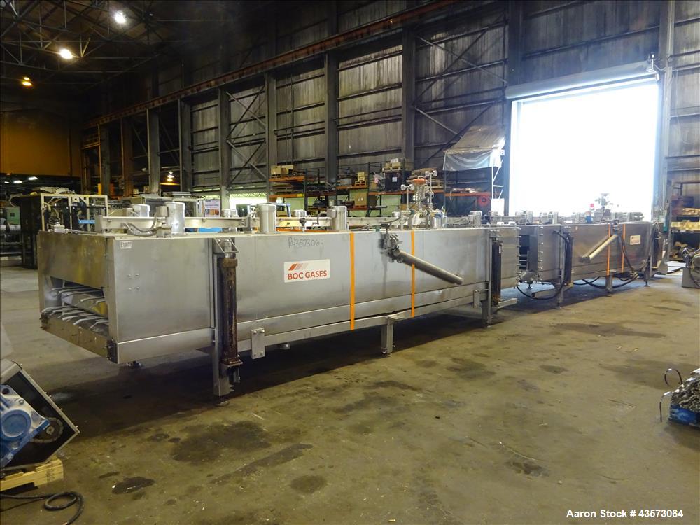 Used BOCS Gases Kwikfreeze System Nitrogen Freeze Tunnel, Model KFT50X40HYD.