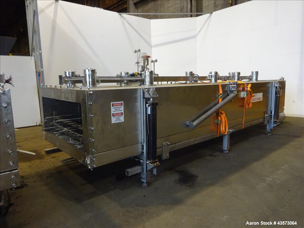 Used BOCS Gases Kwikfreeze System Nitrogen Freeze Tunnel, Model KFT50X40HYD.