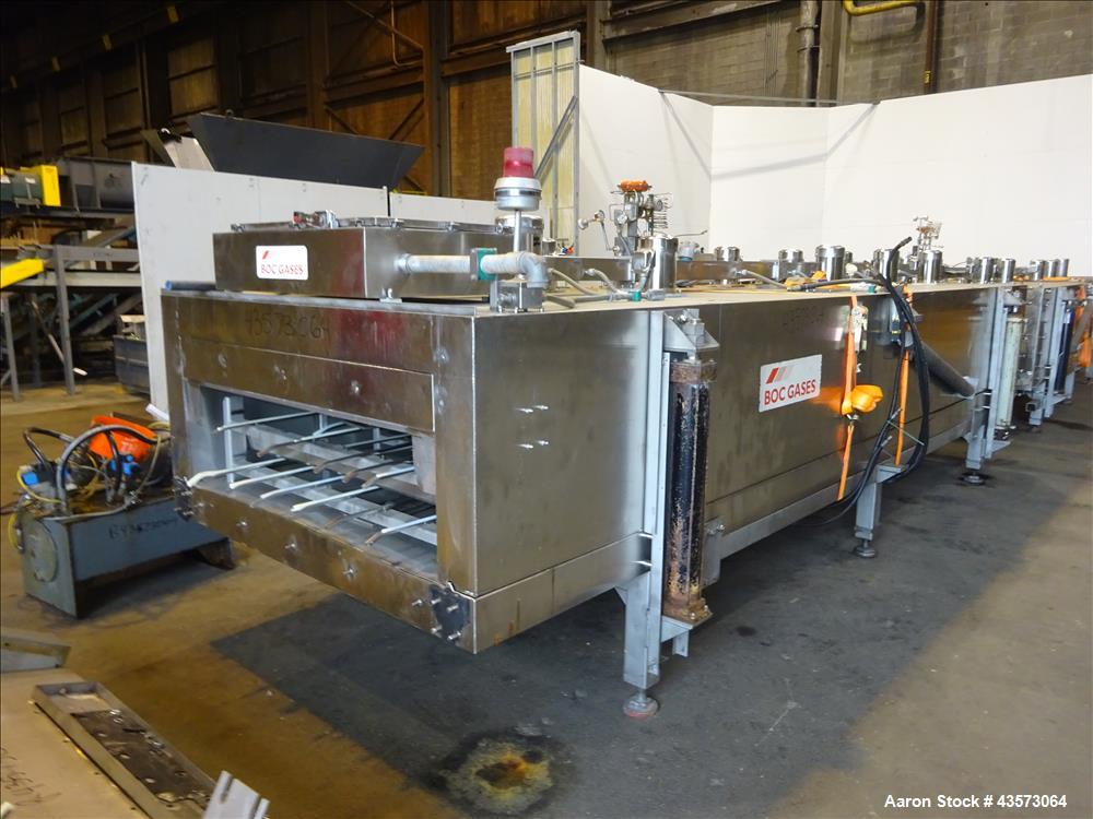 Used BOCS Gases Kwikfreeze System Nitrogen Freeze Tunnel, Model KFT50X40HYD.