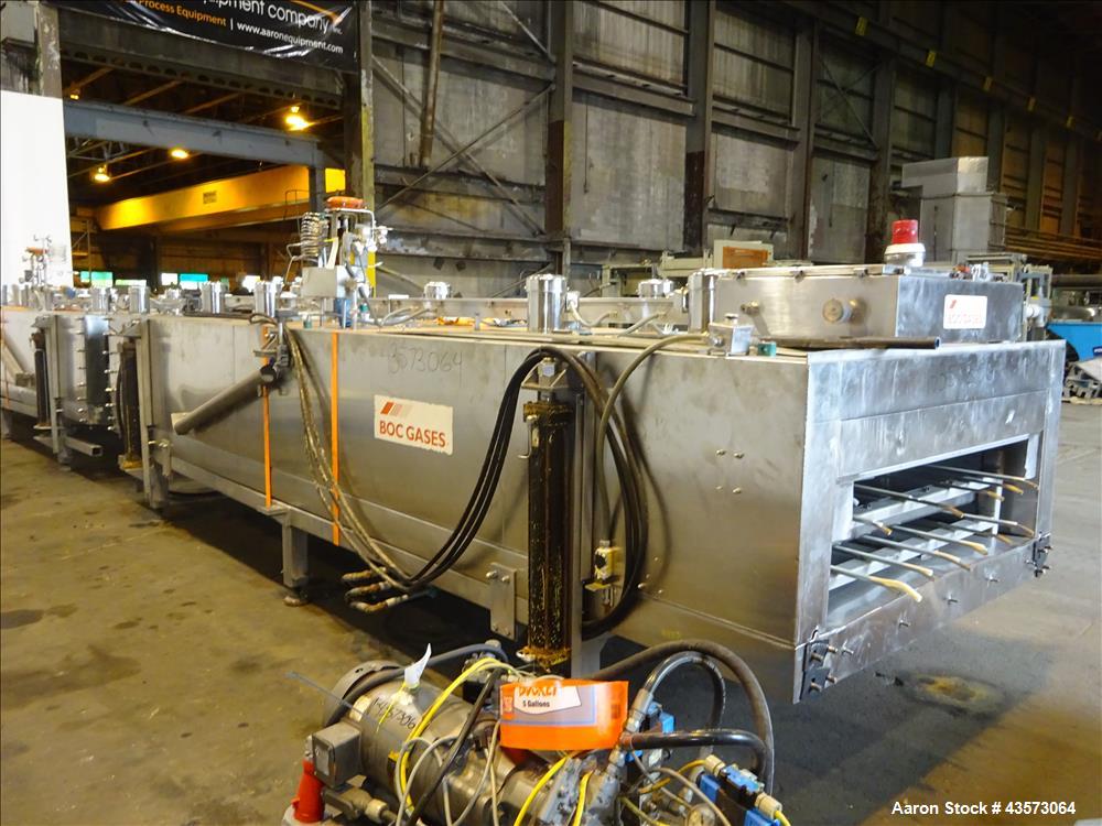 Used BOCS Gases Kwikfreeze System Nitrogen Freeze Tunnel, Model KFT50X40HYD.