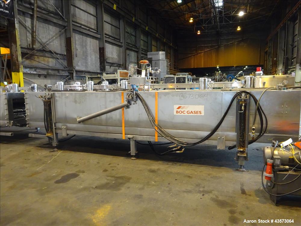 Used BOCS Gases Kwikfreeze System Nitrogen Freeze Tunnel, Model KFT50X40HYD.