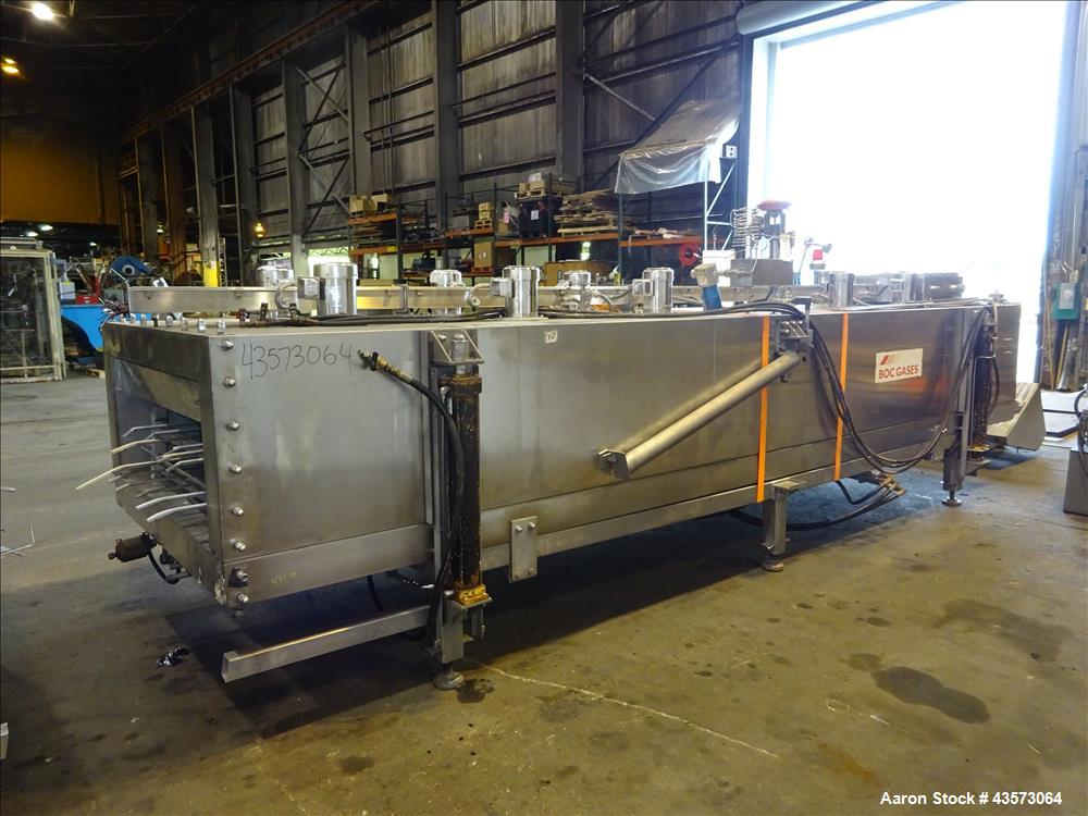 Used BOCS Gases Kwikfreeze System Nitrogen Freeze Tunnel, Model KFT50X40HYD.