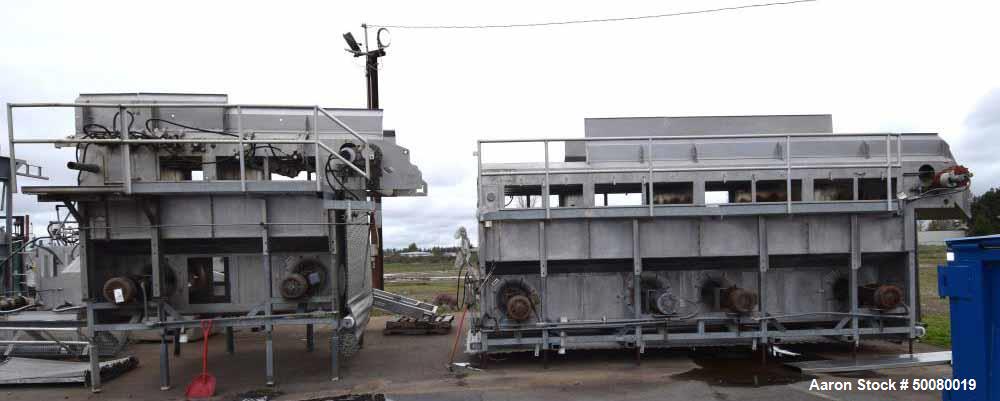 Used- Frigoscandia AGA IQF Individual Quick Freezing Tunnel, Model L624.