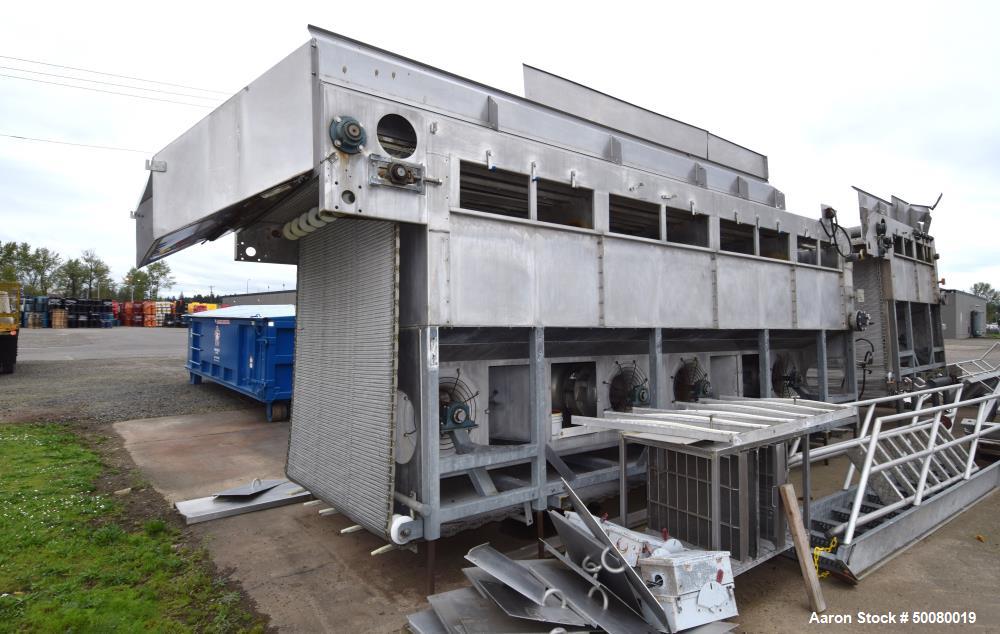 Used- Frigoscandia AGA IQF Individual Quick Freezing Tunnel, Model L624.