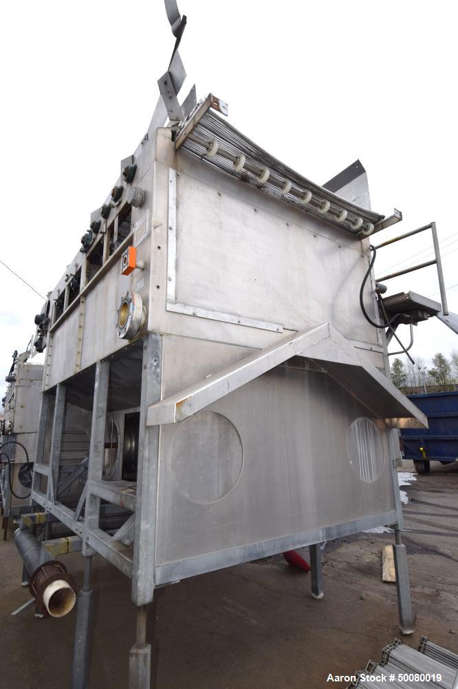 Used- Frigoscandia AGA IQF Individual Quick Freezing Tunnel, Model L624.