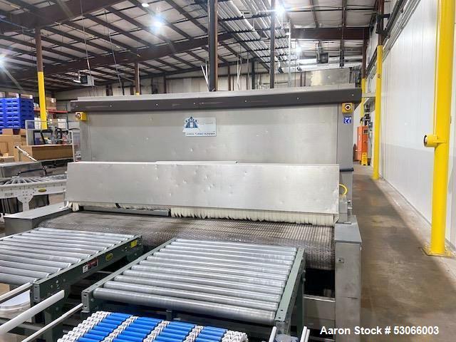 Used KOMA KTR-1-240-1200 Tunnel Freezer | -30 °C | 500 kg/hr | Wide-Belt IQF Freezing System