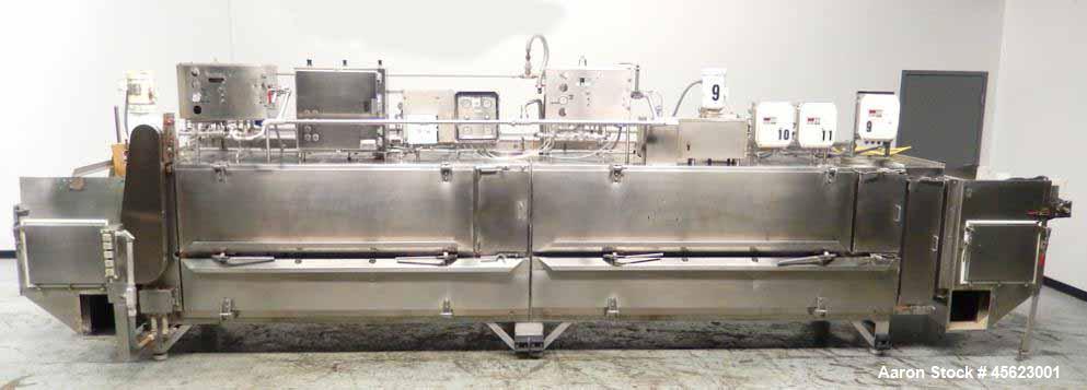 Used Liquid Carbonic Model JE-U3A CO2 Flighted Belt Freeze Tunnel