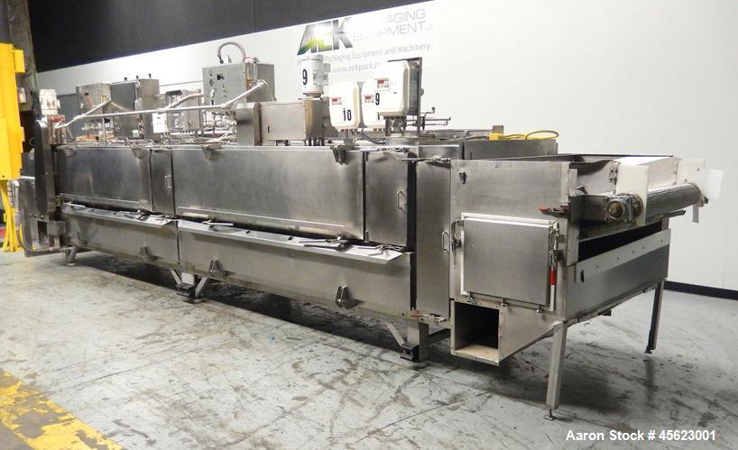 Used Liquid Carbonic Model JE-U3A CO2 Flighted Belt Freeze Tunnel