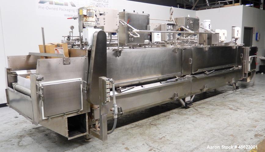 Used Liquid Carbonic Model JE-U3A CO2 Flighted Belt Freeze Tunnel