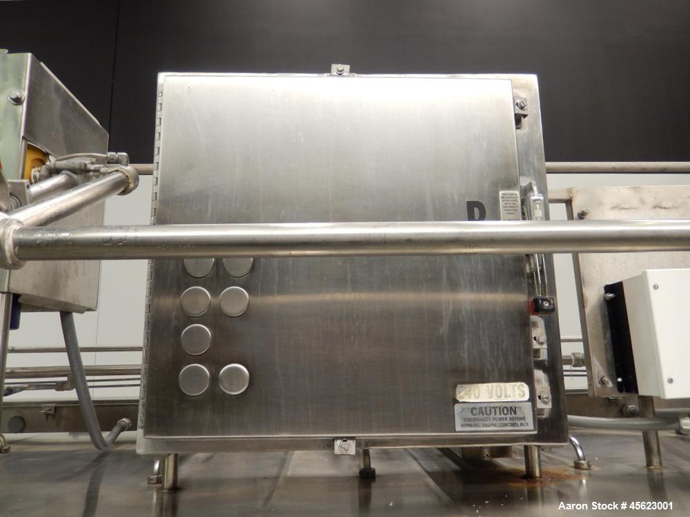Used Liquid Carbonic Model JE-U3A CO2 Flighted Belt Freeze Tunnel