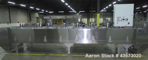 Used Martin Baron (MBI Cryo) MBI 1-48-0020-01 Nitrogen Freeze Tunnel. Has a 50"W mesh belt tunnel with 5" height clearance. All stainless steel frame. Nema 4X controls. UL Listed. The chamber is 22' ...