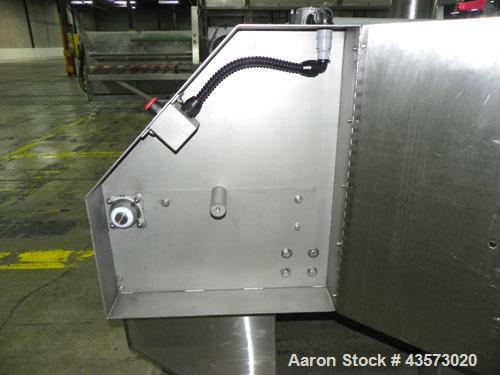 Used Martin Baron (MBI Cryo) MBI 1-48-0020-01 Nitrogen Freeze Tunnel. Has a 50"W mesh belt tunnel with 5" height clearance. All stainless steel frame. Nema 4X controls. UL Listed. The chamber is 22' ...