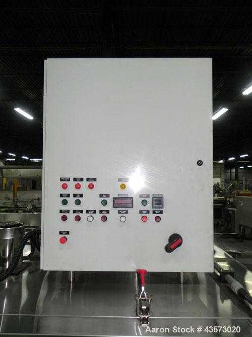 Used Martin Baron (MBI Cryo) MBI 1-48-0020-01 Nitrogen Freeze Tunnel. Has a 50"W mesh belt tunnel with 5" height clearance. All stainless steel frame. Nema 4X controls. UL Listed. The chamber is 22' ...