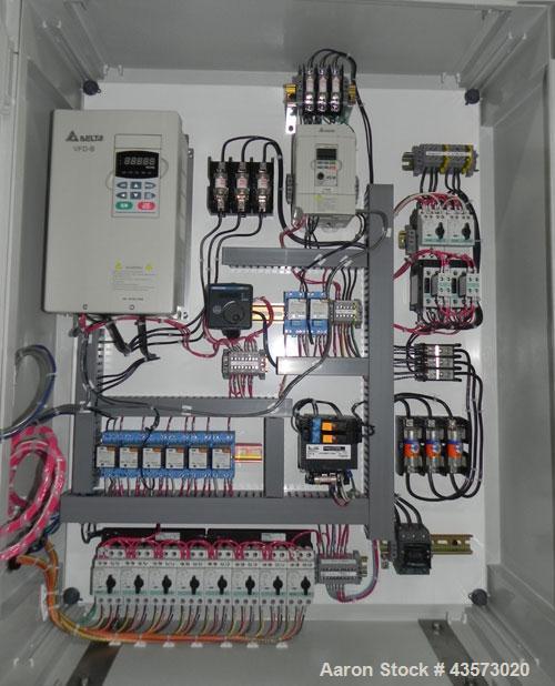 Used Martin Baron (MBI Cryo) MBI 1-48-0020-01 Nitrogen Freeze Tunnel. Has a 50"W mesh belt tunnel with 5" height clearance. All stainless steel frame. Nema 4X controls. UL Listed. The chamber is 22' ...