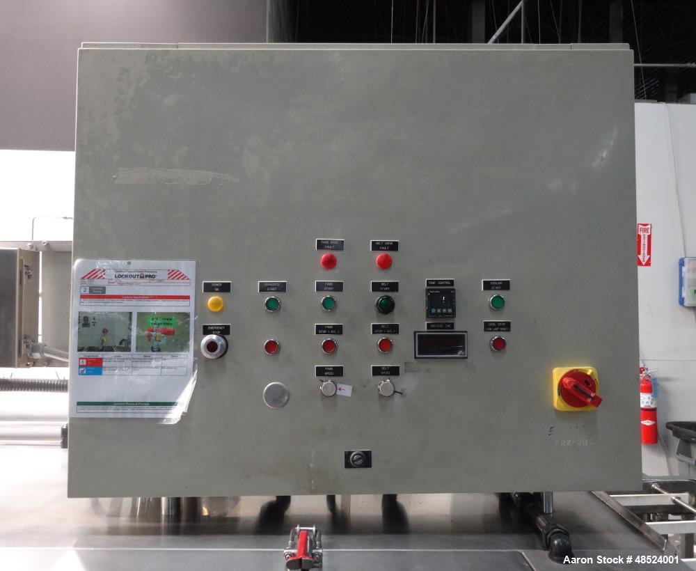 Used Martin Baron Nitrogen Tunnel Freezer, Model MBI 1-55-0038-01, Design LN2.