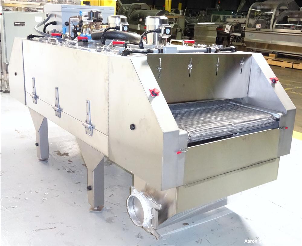 Used Martin / Baron Cryogenic Tunnel Freezer, Model MBI-30-0006-01, Stainless S