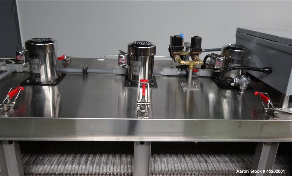 Used Martin / Baron Cryogenic Tunnel Freezer, Model MBI-30-0006-01, Stainless S