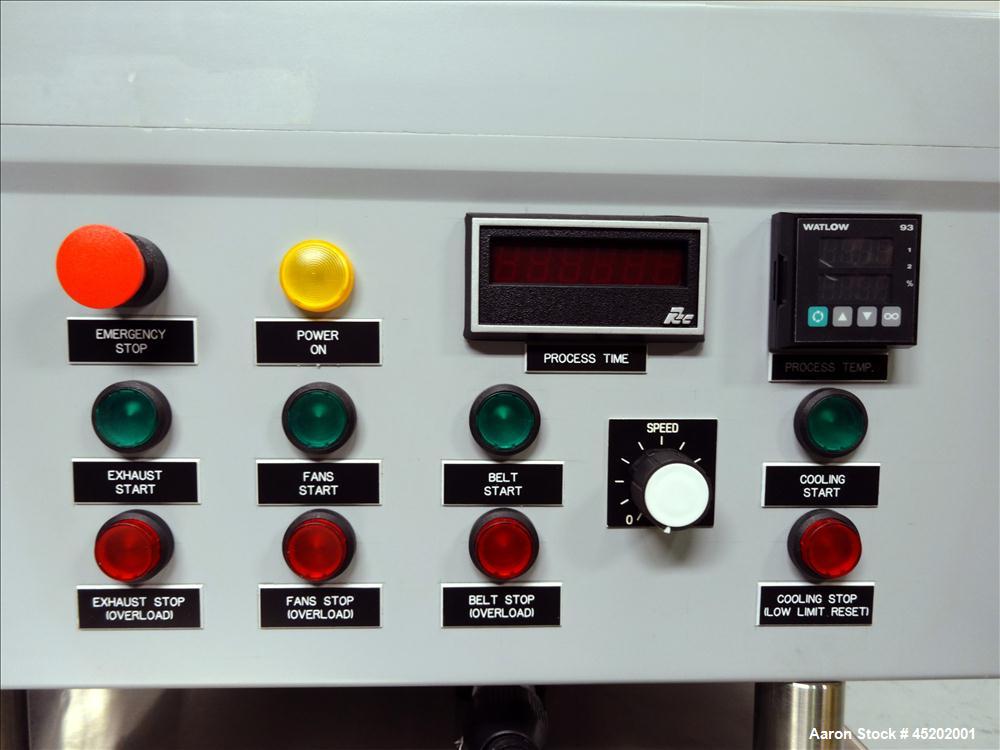 Used Martin / Baron Cryogenic Tunnel Freezer, Model MBI-30-0006-01, Stainless S