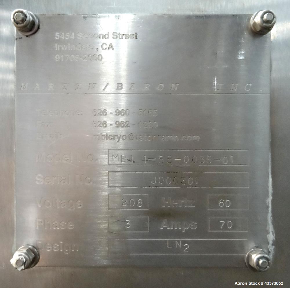 Used Martin Baron Nitrogen Tunnel Freezer