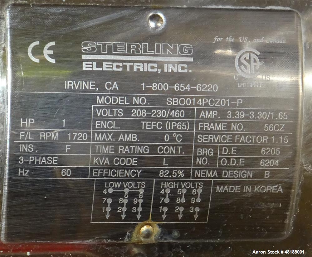 Used Praxair Freezer Tunnel, Model JE-U4 Cryo-Shield.