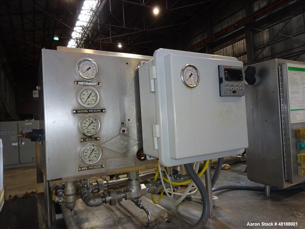 Used Praxair Freezer Tunnel, Model JE-U4 Cryo-Shield.