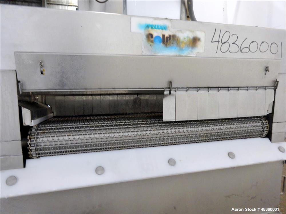 Used Praxair Coldfront Straight Tunnel Freezer