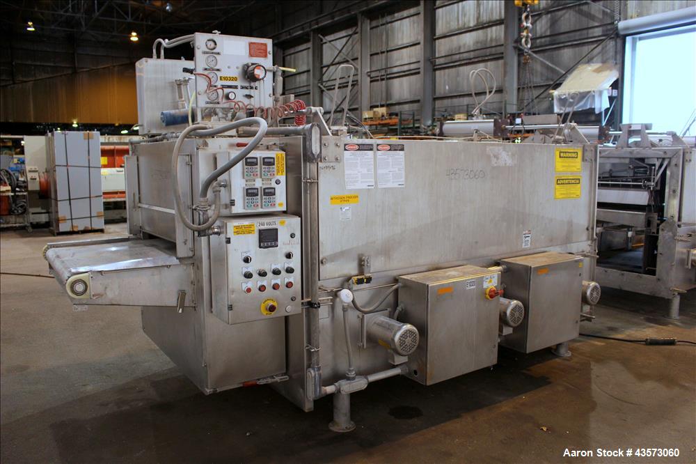 Used Praxair Cryogenic ColdFront Ultra Performance Freeze Tunnel, Model JE-U5-2