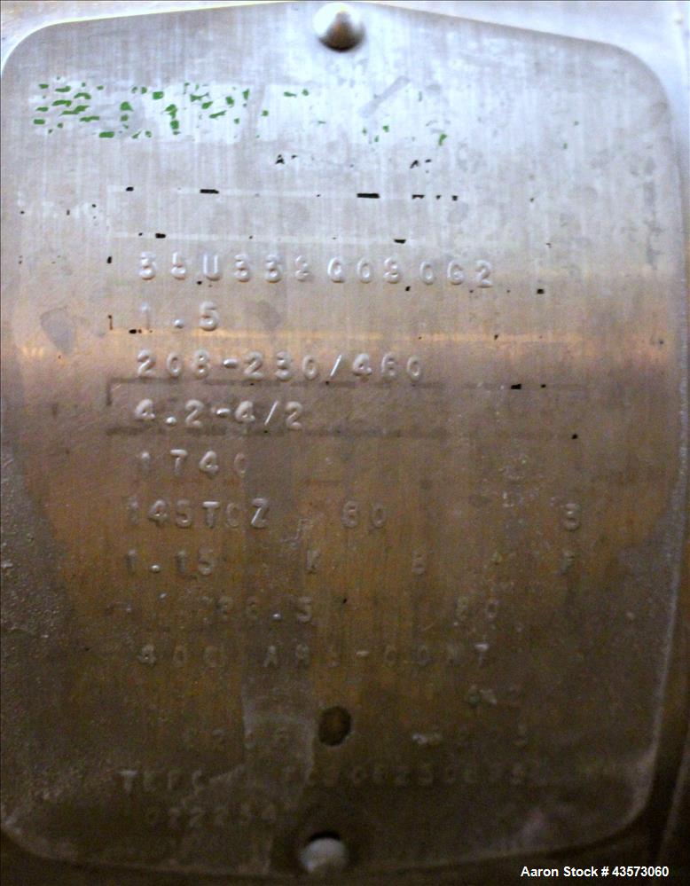 Used Praxair Cryogenic ColdFront Ultra Performance Freeze Tunnel, Model JE-U5-2