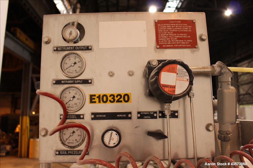 Used Praxair Cryogenic ColdFront Ultra Performance Freeze Tunnel, Model JE-U5-2