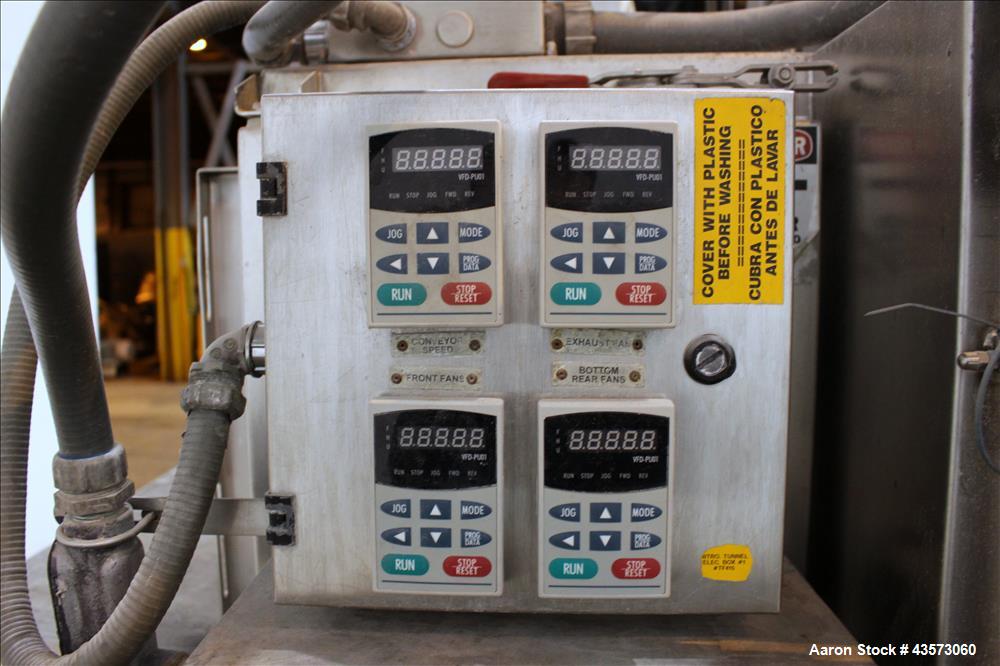 Used Praxair Cryogenic ColdFront Ultra Performance Freeze Tunnel, Model JE-U5-2